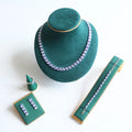 High Quality Earrings, Necklace, And Bracelet Set