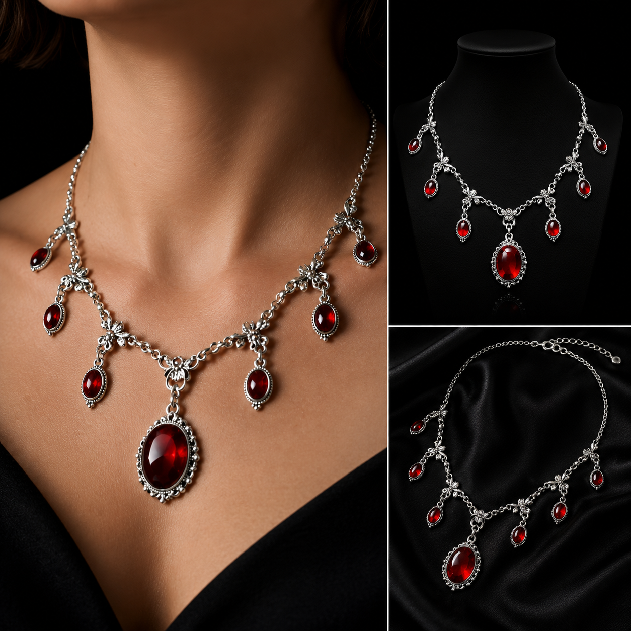 Royal Crimson Necklace