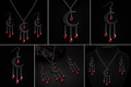 Crimson Moon Jewelry Set