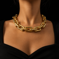 Monroe Luxe Link Chain Statement Necklace
